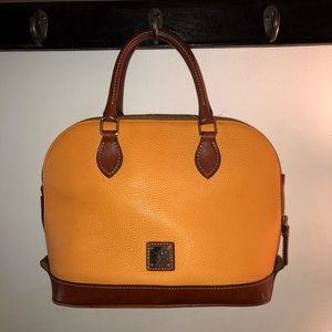 Dooney and Bourke Pebble Grain Zip Satchel